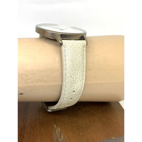 MVMT Women\'s Watch QMB01-Tima Quartz White Gray Marble Dial Leather Band 38mm main image 10